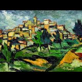 Giuseppe Forte Olio su tela, Paesaggi Siciliani (CodWeb:TS040)